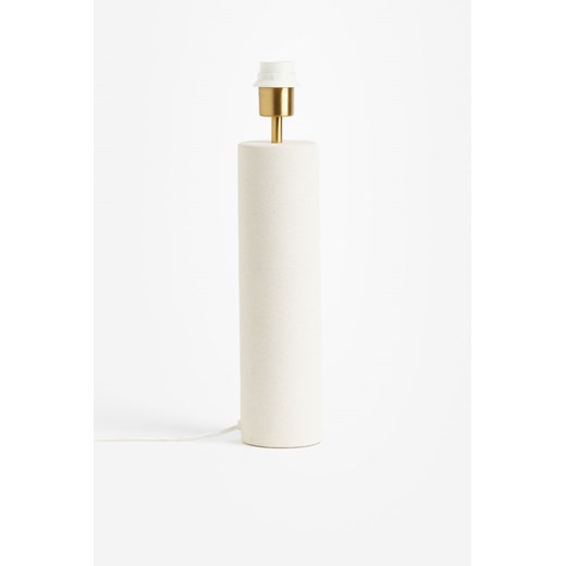 H & M - Cylindryczna podstawa lampy - Biały H & M One Size H&M