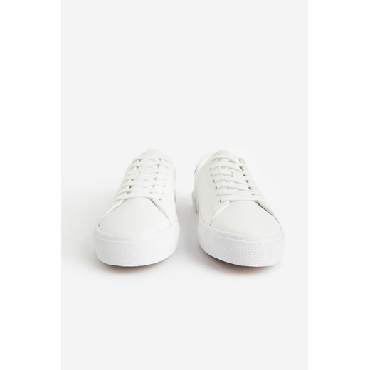 H & M - Buty sportowe - Biały ze sklepu H&M w kategorii Trampki męskie - zdjęcie 169594606
