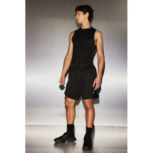 H & M - Elastyczne szorty sportowe DryMove - Czarny ze sklepu H&M w kategorii Spodenki męskie - zdjęcie 169594738