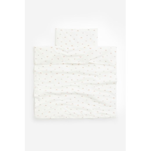H & M - Komplet pościeli do łóżeczka - Biały ze sklepu H&M w kategorii Pościele - zdjęcie 169594785