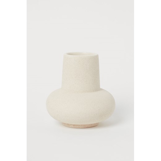 H & M - Ceramiczny wazonik - Beżowy ze sklepu H&M w kategorii Wazony - zdjęcie 169594906