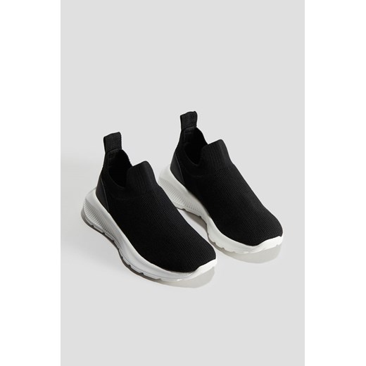 H & M - Wsuwane lekkie buty sportowe - Czarny ze sklepu H&M w kategorii Buty sportowe dziecięce - zdjęcie 169595115