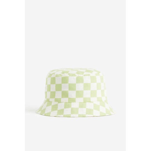 H & M - Kapelusz wędkarski z diagonalu - Zielony ze sklepu H&M w kategorii Czapki dziecięce - zdjęcie 169595199