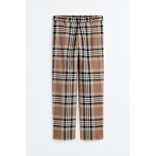 H & M - Spodnie Relaxed Fit - Beżowy H & M 36 H&M