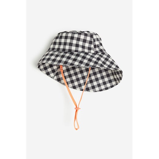 H & M - Nieprzemakalny kapelusz wędkarski - Czarny ze sklepu H&M w kategorii Czapki dziecięce - zdjęcie 169596089