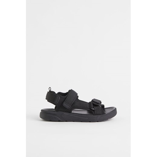 H & M - Siateczkowe sandały - Czarny ze sklepu H&M w kategorii Sandały dziecięce - zdjęcie 169596176