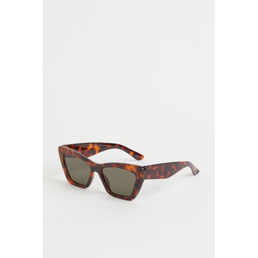 H & M - Polaryzacyjne okulary przeciwsłoneczne - Brązowy ze sklepu H&M w kategorii Okulary przeciwsłoneczne damskie - zdjęcie 169596246