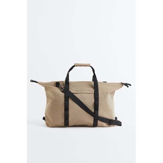 H & M - Nieprzemakalna torba sportowa - Brązowy ze sklepu H&M w kategorii Torby sportowe - zdjęcie 169596277
