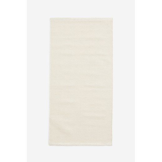 H & M - Bawełniany chodnik - Biały ze sklepu H&M w kategorii Dywany - zdjęcie 169596736