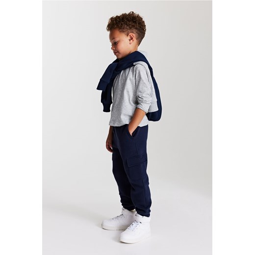 H & M - Joggersy 2-pak - Niebieski H & M 122 (6-7Y) H&M