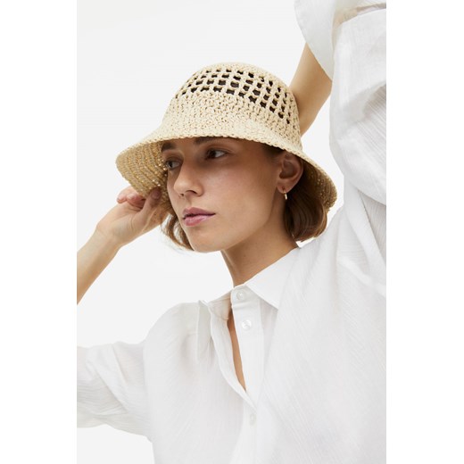 H & M - Kapelusz'słomkowy - Beżowy H & M 54 H&M