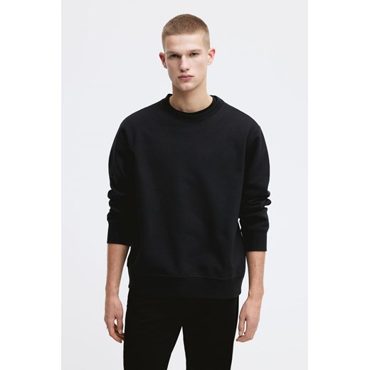 H & M - Bluza Regular Fit - Czarny ze sklepu H&M w kategorii Bluzy męskie - zdjęcie 169596986