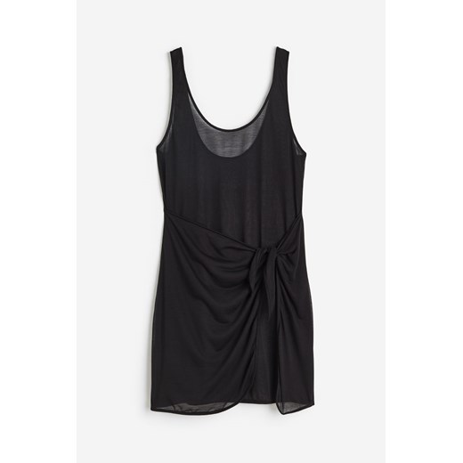 H & M - Kopertowa sukienka plażowa - Czarny H & M S H&M