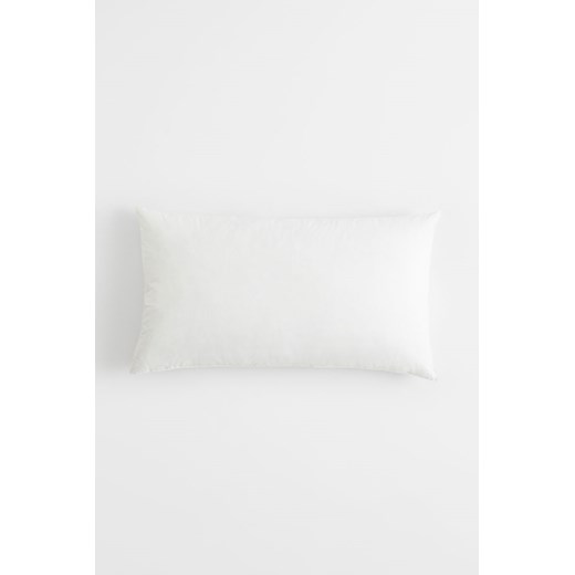 H & M - Poduszka wewnętrzna z piórami - Biały ze sklepu H&M w kategorii Kołdry i poduszki - zdjęcie 169597126