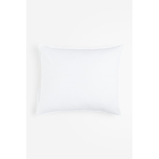 H & M - Sprana poszewka na poduszkę zawierająca len - Biały H & M 50x60 H&M
