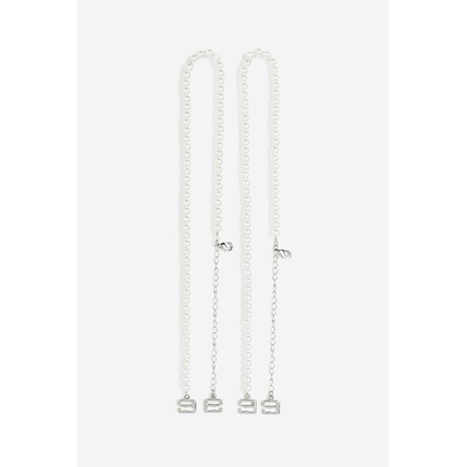 H & M - Dekoracyjne ramiączka do biustonosza - Biały ze sklepu H&M w kategorii Akcesoria do bielizny - zdjęcie 169597948