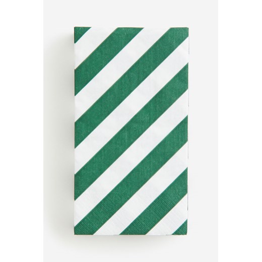 H & M - Serwetki papierowe 15-pak - Zielony ze sklepu H&M w kategorii Akcesoria kuchenne - zdjęcie 169597956