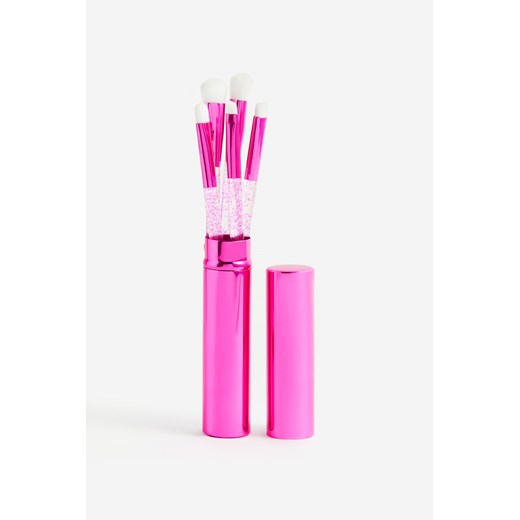 H & M - Zestaw pędzli do makijażu w etui - Różowy ze sklepu H&M w kategorii Pędzle do makijażu - zdjęcie 169598577