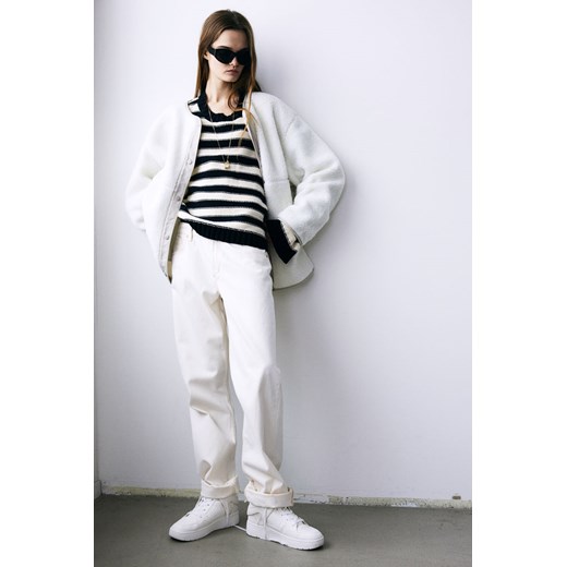 H & M - Kurtka miś - Beżowy H & M XS H&M