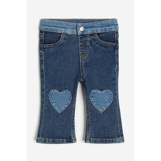 H & M - Dżinsy Flared Leg - Niebieski ze sklepu H&M w kategorii Spodnie i półśpiochy - zdjęcie 169599077