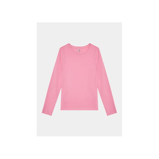 Kids ONLY Bluzka 15299770 Różowy Regular Fit ze sklepu MODIVO w kategorii Bluzki dziewczęce - zdjęcie 169600426