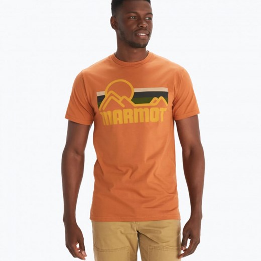 Męski t-shirt z nadrukiem MARMOT Coastal Tee Marmot XL okazja Sportstylestory.com