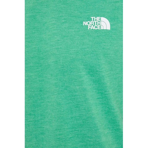 T-shirt męski zielony The North Face 