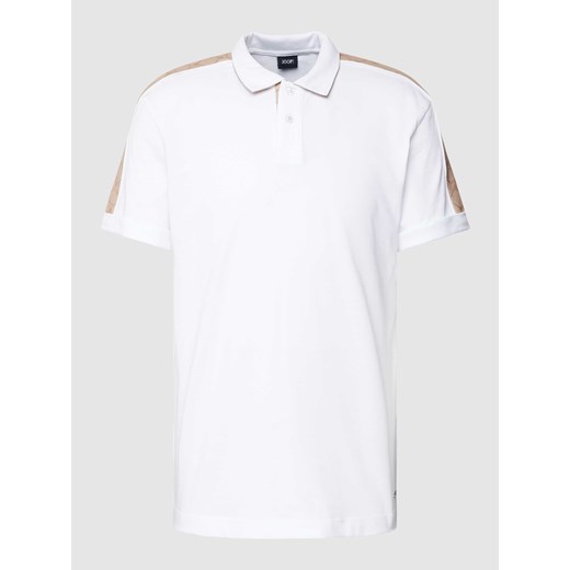 Koszulka polo z detalami z logo ze sklepu Peek&Cloppenburg  w kategorii T-shirty męskie - zdjęcie 169603375
