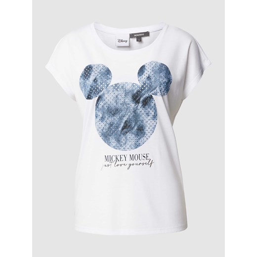T-shirt z nadrukowanym motywem ze sklepu Peek&Cloppenburg  w kategorii Bluzki damskie - zdjęcie 169603397