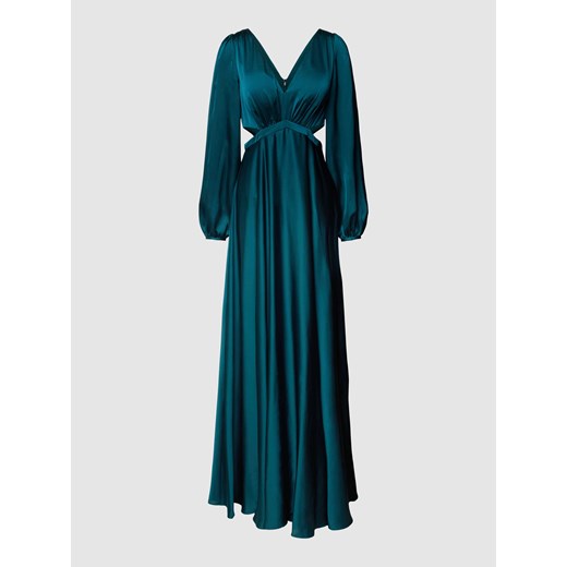 Sukienka wieczorowa z dekoltem w serek ze sklepu Peek&Cloppenburg  w kategorii Sukienki - zdjęcie 169603447
