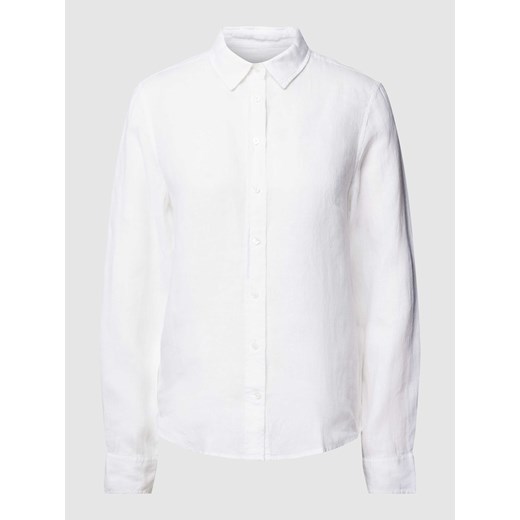 Bluzka koszulowa z lnu ze sklepu Peek&Cloppenburg  w kategorii Koszule damskie - zdjęcie 169603486