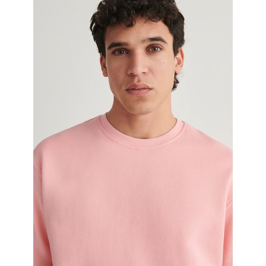 Reserved - T-shirt boxy - różowy ze sklepu Reserved w kategorii T-shirty męskie - zdjęcie 169607069