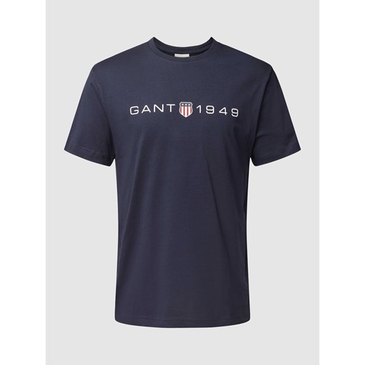 T-shirt z nadrukiem z logo ze sklepu Peek&Cloppenburg  w kategorii T-shirty męskie - zdjęcie 169608615