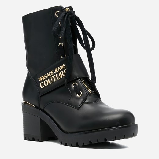 Botki damskie na słupku sznurowane Versace jeans VJC73VA3S9871570899 36 Czarne Versace Jeans 37 okazja Rozetka.pl