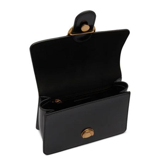 Pinko Skórzana torebka na ramię LOVE ONE TOP HANDLE MINI LIGHT Pinko OS Gomez Fashion Store
