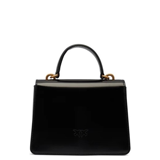 Pinko Skórzana torebka na ramię LOVE ONE TOP HANDLE MINI LIGHT Pinko OS Gomez Fashion Store