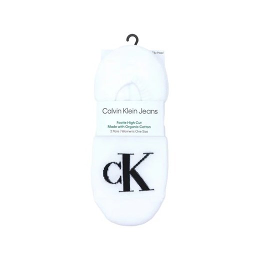 Skarpetki damskie Calvin Klein białe 