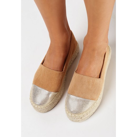 Espadryle damskie Born2be z tkaniny bez zapięcia