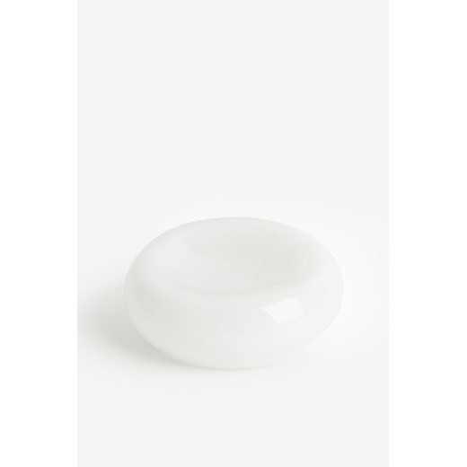 H & M - Miseczka z błyszczącego szkła - Biały ze sklepu H&M w kategorii Miski - zdjęcie 169618157