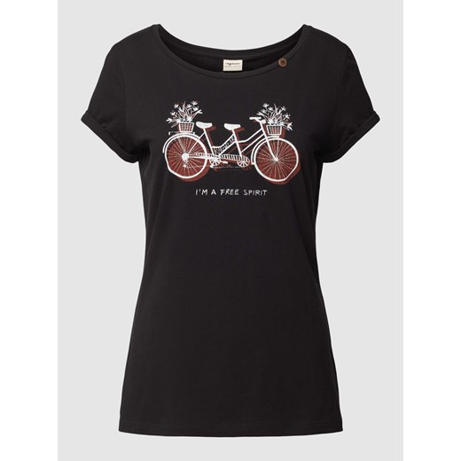T-shirt z nadrukowanym motywem ze sklepu Peek&Cloppenburg  w kategorii Bluzki damskie - zdjęcie 169620495