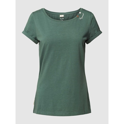 T-shirt z ozdobnymi guzikami ze sklepu Peek&Cloppenburg  w kategorii Bluzki damskie - zdjęcie 169620556