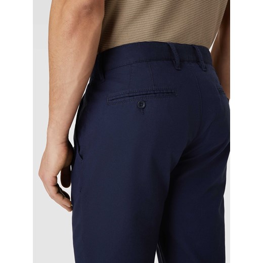Spodnie o kroju regular fit z fakturowanym wzorem Alberto 34/34 Peek&Cloppenburg 