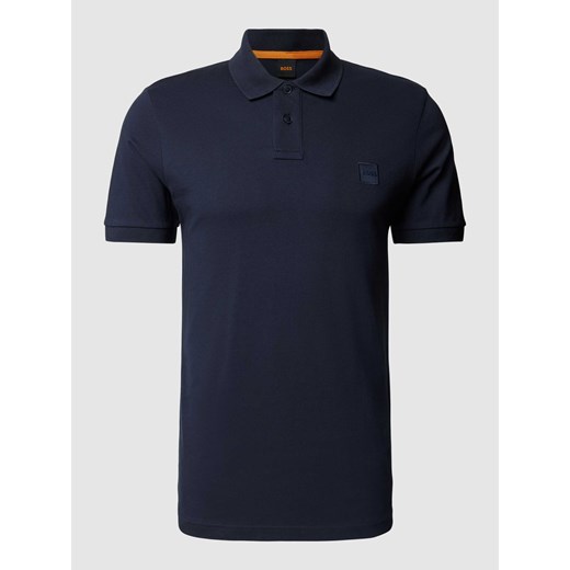 Koszulka polo o kroju slim fit z krótką listwą guzikową ze sklepu Peek&Cloppenburg  w kategorii T-shirty męskie - zdjęcie 169620668