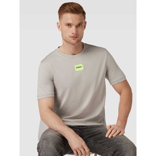 T-shirt z naszywką z logo model ‘Diragolino’ M Peek&Cloppenburg 