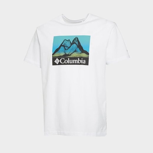 COLUMBIA T-SHIRT SHALDON TEE WHT ze sklepu JD Sports  w kategorii T-shirty męskie - zdjęcie 169620905