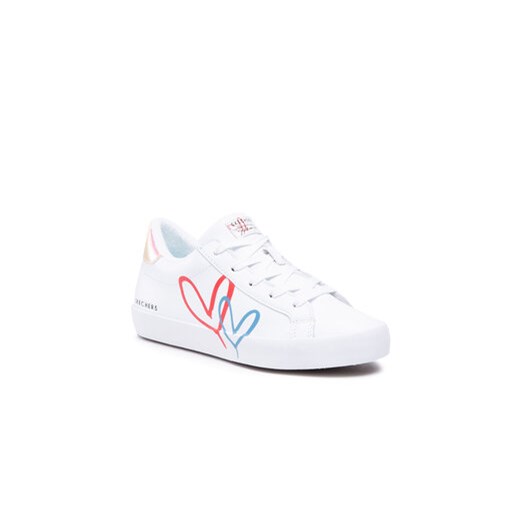 Skechers Sneakersy Whole Heart 155513/WHT Biały Skechers 35 MODIVO