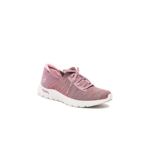 Skechers Sneakersy Entranced 104373/MVE Różowy Skechers 40 okazja MODIVO