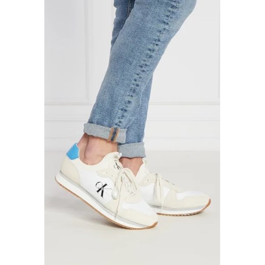 CALVIN KLEIN JEANS Sneakersy | z dodatkiem skóry 43 okazja Gomez Fashion Store