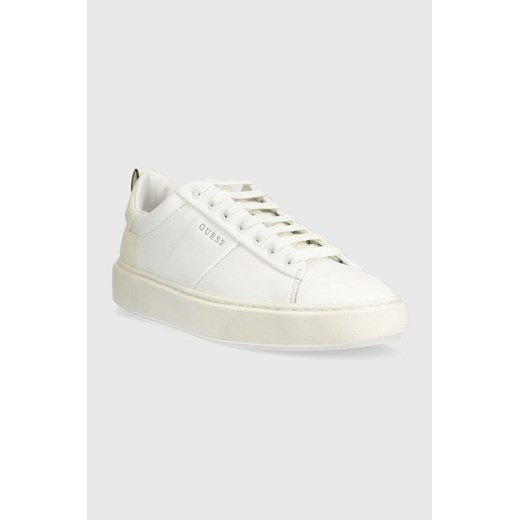 Guess sneakersy New Vice kolor biały FM5NVI LEA12 WHIWH Guess 45 promocyjna cena ANSWEAR.com