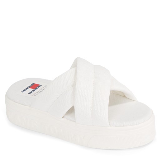 Tommy Jeans klapki damskie bez zapięcia casualowe